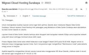 Jadi, kami meminta maaf kepada semua pihak. Review Web Hosting Qwords Musa Amin