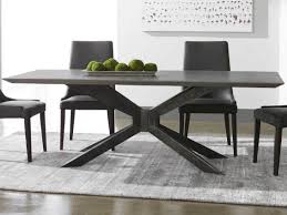 Essential For Living District Ash Grey Distressed Black 87 Wide Rectangular Dining Table Beautiful Dining Rooms Black Dining Room Table Grey Dining Tables