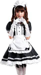 Check spelling or type a new query. Amazon Com Coconeen Women S Anime Cosplay French Apron Maid Fancy Dress Costume Clothing