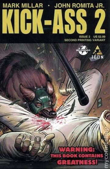 Kick-Ass 2 (2010 Marvel) 2C GD