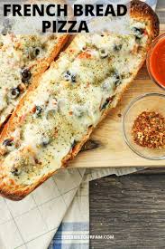 I store these in a large gallon ziploc bag, since ice in coolers often melt and leak. Easy Stuffed French Bread Pizza Feeding Your Fam