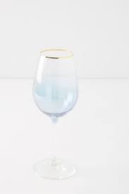 The floral pattern is available with unique features and shapes. Waterfall Wine Glasses Set Of 4 Anthropologie