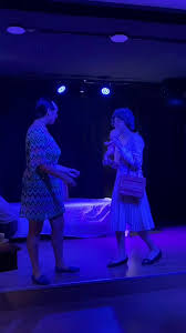 Detrás de escena en la obra de teatro "Verónica" en Amigos del Arte