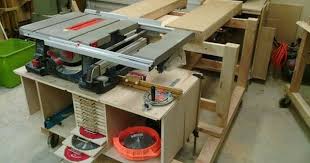 Table And Miter Saw Table 2 Dry Fit Nearly There By Holbs Lumberjocks Com Woodworking Community Miter Saw Table Woodworking Miter Saw