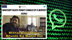 As Whatsapp Delays New Privacy Policy Netizens Say It S Too Late Trending News The Indian Express Whatsapp's new terms and its privacy policy will kick into effect on february 8, 2021. as whatsapp delays new privacy policy