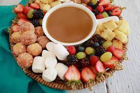 Butterscotch Fondue The Perfect Date Night Dessert Recipe Dessert Fondue Dessert Dip Recipes Desserts