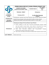 Kwitansi retribusi sampah bermasalah from 1.bp.blogspot.com. 04 Pembayaran Deposit Pasien Rawat Inap Pribadi Pdf