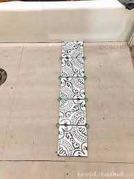 It should also be easy to clean and sanitize. Laying Floor Tiles In A Small Bathroom Houseful Of Handmade