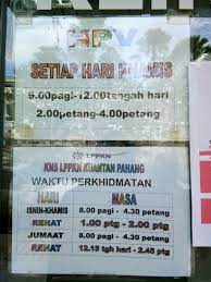 Waktu operasi klinik lppkn : Pemeriksaan Kesihatan Di Lppkn Kuantan Dan Ujian Pap Smear Percuma Cerita Ita