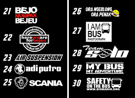 Beli produk busi denso berkualitas dengan harga murah dari berbagai pelapak di indonesia. Stiker Bussid Wonderful Indonesia Png