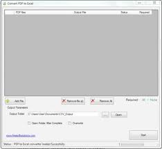 Free Pdf To Excel Converter Download