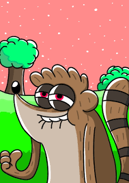 Rigby, cartoon, crazy, mordecai and rigby, regular show, rigby, HD phone  wallpaper | Peakpx