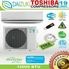 User rating, 4.3 out of 5 stars with 23 reviews. Buy 12000 Btu Air Conditioner Mini Split 19 Seer Inverter Ac Ductless Heat Pump 110v Online In Thailand 163408346628