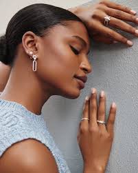 Abbie Metal Double Band Ring in Silver