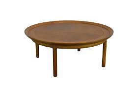 With an open style concept, it offers ample storage space all while looking fabulously chic. Tomlinson Sophisticate 40 Round Mid Century Modern Walnut Recan Coffee Table Chairish