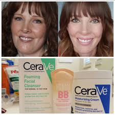 I had a friend call me a while ago and ask what I was doing for skin care.  She probably thought I used fancy products, but I don't. I like CeraVe  because