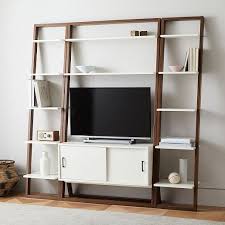 Ladder Bookshelf Narrow White Espresso This tutorial will instruct you how to build a leaning bookshelf. ladder bookshelf narrow white espresso