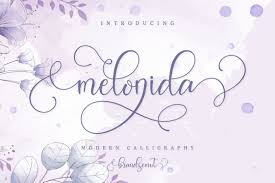 We have 453 free wedding fonts to offer for direct downloading · 1001 fonts is your favorite site for free fonts since 2001. Melonida Lovely Script Font In Fonts On Yellow Images Creative Store