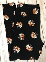Details About Os Lularoe Leggings New Print Asian Tiger On Black Nwt