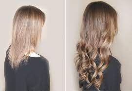 Stunning Before And After Using 20 Inch Long Premium European 100 Cuticle Intact Platinum Blonde Nano Link Hair Extensions Pricheski Krasota Volos Volosy