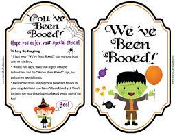 We had recently moved into a new neighborhood (the very same one where i met and became friends with steph in fact) and were innocently relaxing at home when there was a quick, loud knock on our door. Free You Ve Been Booed Printables Happiness Is Homemade