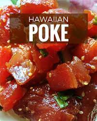 Learn How To Make Poke In Only 5 Minutes Hawaiian Food Seafood Recipes Recipes