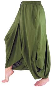 Gerade hat dich deine freundin angerufen und zu einem. Hippie Rock Aladin Hosenrock Olive