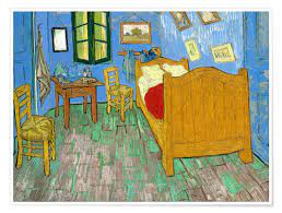Van goghs schlafzimmer in arles, 1889. Vincent Van Gogh Van Gogh S Schlafzimmer In Arles Poster Online Bestellen Posterlounge De