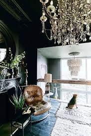 House Tour Inside Abigail Ahern S Eclectic East London Terrace Dark Interiors Decor House Interior