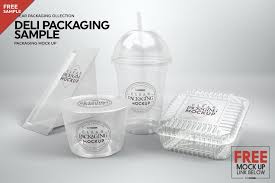 Download Microwave Containers Packagingmockup Food Mockup Clear Container Packaging Mockup PSD Mockup Templates