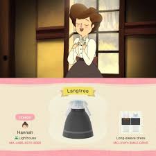 Inspired To Do An Over The Garden Wall Series Here S Miss Langtree S Dress Acqr Animal Crossing Animal Crossing Villagers New Animal Crossing