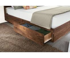 Hudson Bed With Storage Drawers Modern Contemporary Beds Modern Bedroom Furniture Room Board Bed Frame With Storage Modern Bedroom Furniture Bed Design