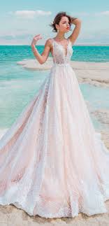 32 Beach Wedding Dresses Perfect For A Destination Wedding Simple Wedding Dress Pink Wedding Dress Beach Casual Beach Wedding Dress Lace Beach Wedding Dress