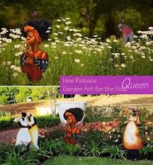 Black Art In America Garden Art Tell A Story In Your Yard This Spring With Garden Art For The Soul Www Gardenartforthesoul Com Gardenart Yardart Black America Art Garden Art Yard Art