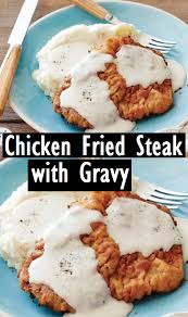 Chicken Fried Steak With Gravy Easy Recipes Ayam Goreng Resep Makanan Resep Daging Sapi