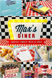 More images for 50s theme decorations » A 50 S Diner Inspired Boy S 1st Birthday Party Spaceships And Laser Beams