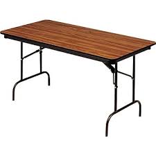 Iceberg Premium Wood Laminate Folding Tables 72x30 Oak With Images Folding Table Wood Laminate Wood Folding Table