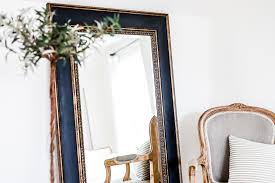 I found this cute little mirror frame at a garage sale, it was missing it's mirror and one of it's decorative finials, so i gave it a new life as a fun blackboard sign for my art/craft/sewing room. Full Length Mirror Makeover She Holds Dearly