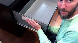 Open the file drawer slightly. How To Remove Hon Lateral File Cabinet Drawers Model H682 Youtube