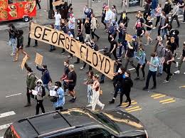 Deadly shooting near george floyd protest as looting, arson grip. World Marches For George Floyd As Outrage Grows Eu Shocked Appalled Business Standard News