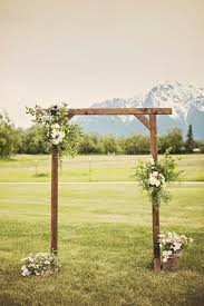 Jordan And Wrangel S Wedding In Palmer Alaska Wedding Arch Greenery Fall Wedding Arches Wedding Arch Rustic