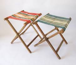 Vintage Camping Stools Etsy Camping Stool Camping Chairs Vintage Camping