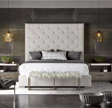 Below is our headboard buying guide setting out your options. Modern Box Tufted Panel Upholstered Fabric Platform King Bed In 2021 Upholstered Bedroom Set Upholstered Bedroom King Upholstered Bed