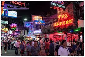 Pattaya S Famous Walking Street Walking Street Is Part Of The City Of Pattaya Thailand It Is A Tourist Attraction That Dr Night Life Walking Street Thailand