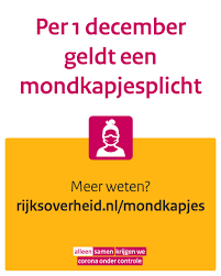 Check voor vertrek alle risico's en andere belangrijke informatie in het reisadvies van het ministerie van buitenlandse zaken. Rijksoverheid Om De Verspreiding Van Het Coronavirus Tegen Te Gaan Is Vanaf 1 December Het Dragen Van Een Mondkapje In Winkels Musea Bij De Kapper En Op Veel Andere Plekken Verplicht