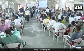 The fate of new entrants like aap and aimim will be decided today. Gujarat Municipal Election Results Live Updates Bjp Heads For Big Win