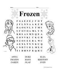Interesting piece shapes are also fun for kids in this group. I Created This Puzzle For My Own 5 Year Old Granddaughter All Other Puzzles Say They Are For 5 1 Activities For 5 Year Olds Kids Word Search Disney Activities