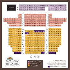 The Modell Lyric Seating Chart Lyric Opera House Seating Chart