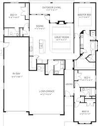 A contemporary double story house plan. Aberdeen Rv New Homes Boise 4 Bedroom House Floor Plan 1 Story Landandplan