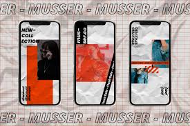 Download Musser Instagram Template In Social Media Templates On Yellow Images Creative Store PSD Mockup Templates